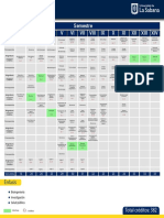 Plan de Estudios Medicina 2016 Universidad de La Sabana PDF