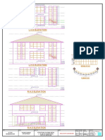 L.H.S Elevation: First Floor Level