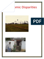 Economic Disparities: 1) People Had Same Type of Economical Conditions I.E. They Mostly Done Agriculture