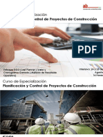 Curso - Planificación y Control de Proy. de Construcción - AB
