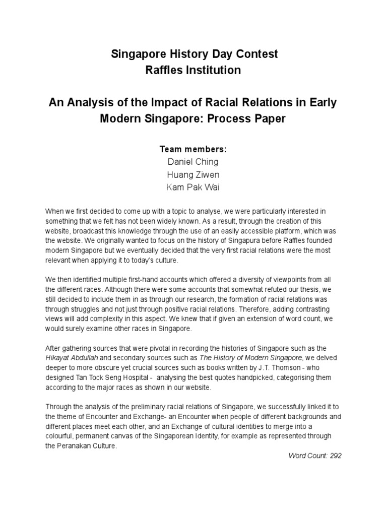 Process Paper | PDF