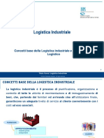 Logistica Industriale - Modulo 1 - Teoria Logistics