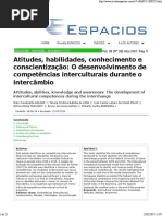 Aguiar Et Al 2017 Espacios Competencias Interculturais Intercambio