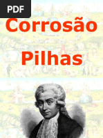 corrosão de pilhas