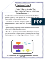 Iot Automatic Street Light