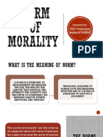 Norm of Morality