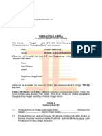 Perjanjian Kerja Waktu Tertentu (PKWT)