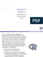 Introducción A R Estadística II: Misraim Gutiérrez