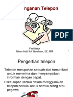 Telephone Techniques