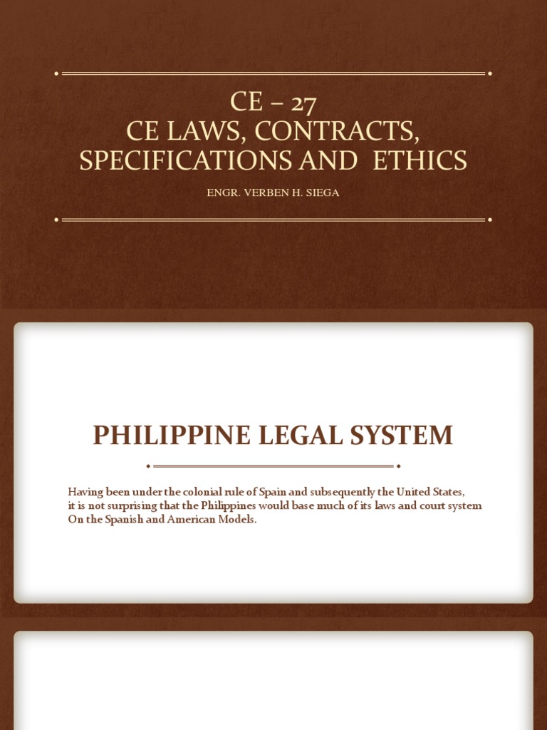 CELawsbyverbz.pptx Civil Engineering Profession