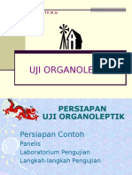 Uji Organoleptik: Oleh: Sri Mulyani, STP, M.Si