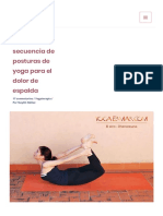 Posturas para El Dolor de Espalda (Yoga)