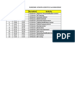 No Time (WIB) Durration Activity: Rundown Kitakita Lookstyle 2Nd Anniversary