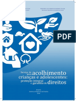 Caderno Curso Serviço de Acolhimento para Crianças e Adolescentes Proteção Integral e Garantia de Direitos