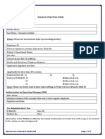 EMAIL ID CREATION FORM TITLE