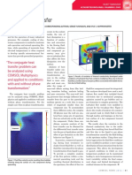 Conjugate heat transfer analysis using COMSOL Multiphysics