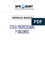 Modulo de Ética y Valores