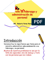 Desarrollo de Liderazgo y Administración de Personal