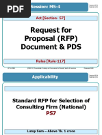 M5-4 Request For Proposal Document & PDS