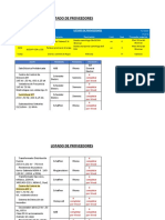 Listado de Proveedores Piping y Electrico Mt_as