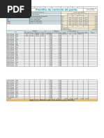 Planilha de Controle de Ponto