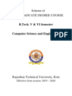 Scheme of Undergraduate Degree Course: B.Tech. V & VI Semester