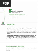 Filosofia Da Ciência e Da Tecnologia