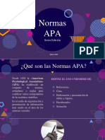 Normas APA: Sexta Edición