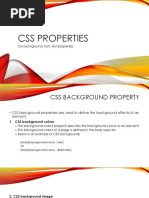 2-Css Properties Background, Font, Text