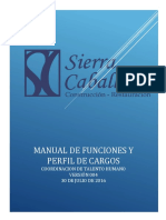 Manual de Funciones Sierra Caballero S.A.S.