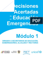 Situacion de Emergencias PDF