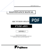 Fujikura FSM40S Service Manual PDF