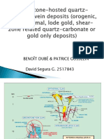 Yacimientos de Oro Tipo Greenstone-Hosted QZ Vein