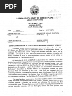 Gibson's Bakery v. Oberlin College - Order Denying Motion for Prejudgment Interest