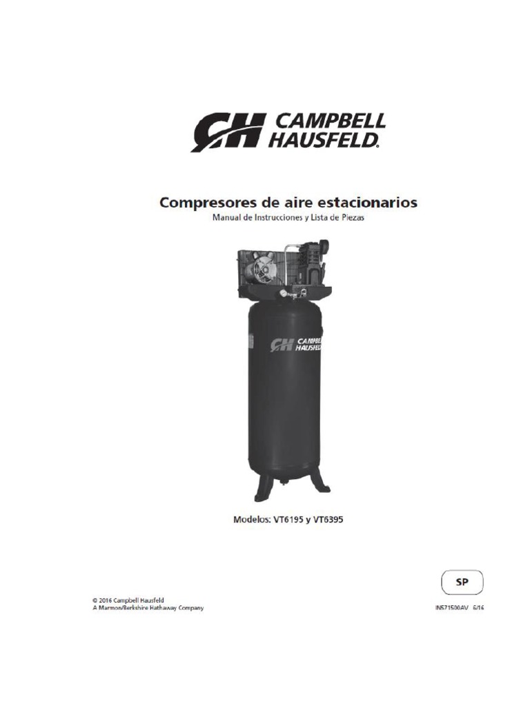 Manual Compresor de Aire | PDF