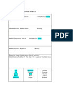 Lesson Planning Worksheet: First Grade