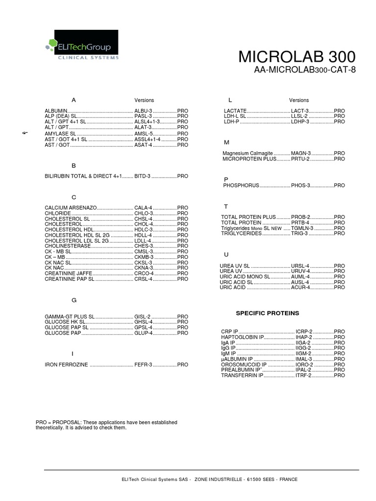 Aa Microlab300 Cat 8 | PDF | Litre | Calibration