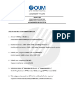 Financial Accounting Assignment Sept 2019