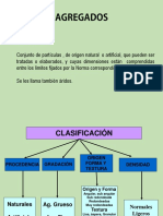 Agregados: Clasificación, Características y Propiedades