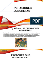 Operaciones Concretas