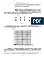 Problem 2. Nonlinear Trio : Part I: Nonlinearity and Direct Current