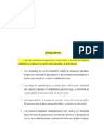 Modelo para Presentar Conclusiones y Recomendaciones