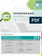 Cronograma Epistemología