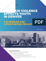 Denver Public Health Youth Gun Violence Report (2019)