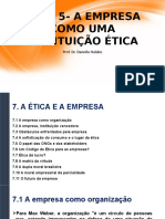 Aula Ética Empresarial