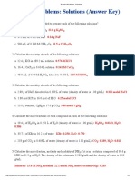 Practice Problems - Solutions Answers PDF