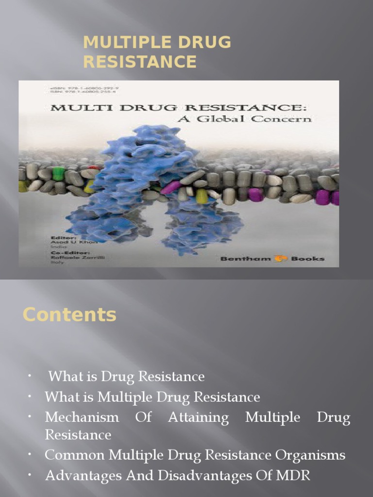 Understanding Multiple Drug Resistance | PDF | Multiple Drug Resistance ...
