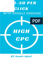 $10-30 PER CLICK With Google AdSense by Aamir Iqbal PDF