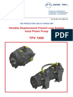 TPV 1000 Closed Loop Variabel Displacement Axial Piston Pump (1)