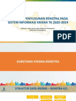 Tata Cara Penyusunan Renstra Pada Sistem Informasi Krisna Ta 2020-2024